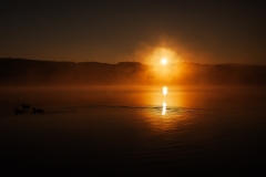 Lipnostausee am Morgen